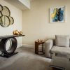 Contemporary Design in the Hotel's Stylish Lounge Area